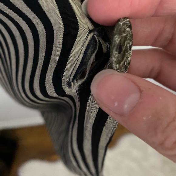 RARE Striped Vintage Dress As Seen On Daisy Ridley - Picture 5 of 5